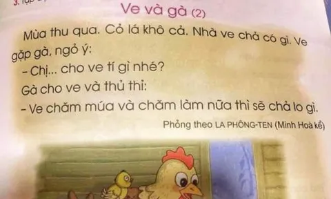 “Sạn” trong sách giáo khoa từ việc né bản quyền?